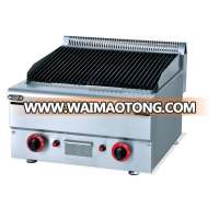 Commercial fast food restaurant counter top gas grill